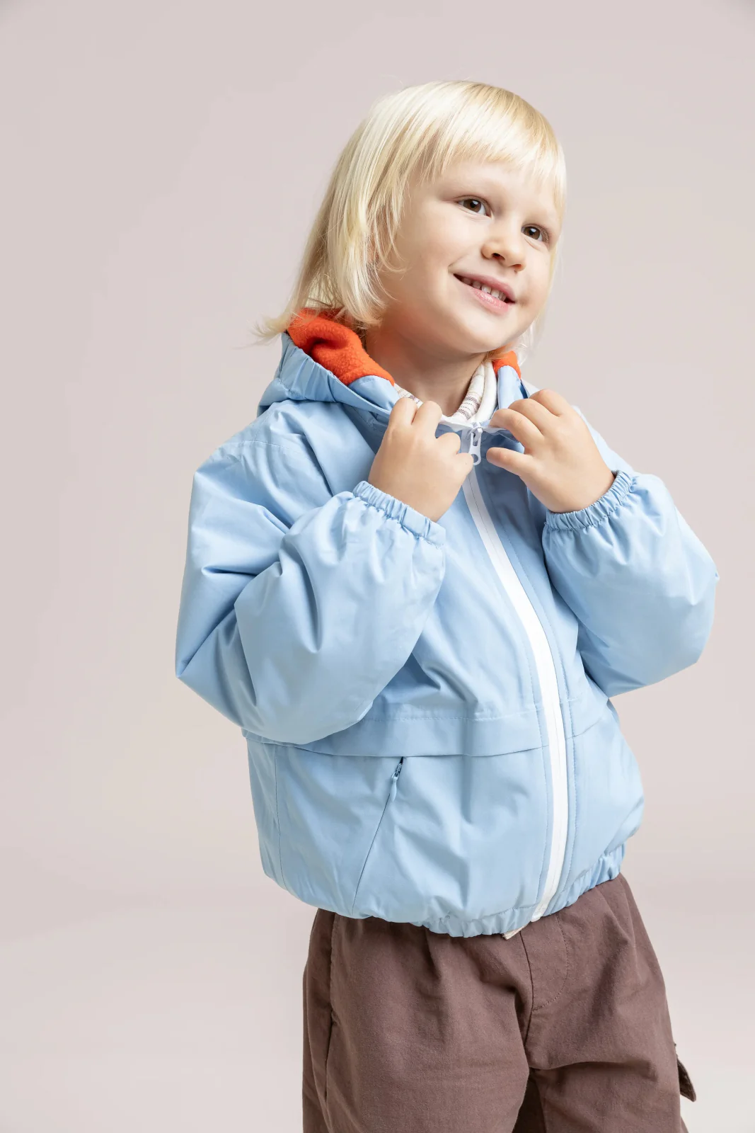 Magenta - Parka courte doublée polaire - Image 11